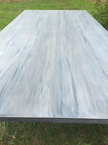 General Finishes DIY Driftwood Table